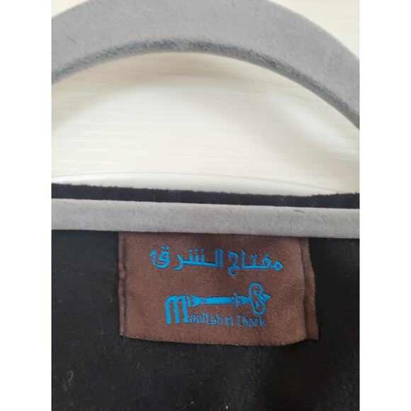 Mouftah El Chark Modern Orient Handmade Lebanon Ornate Wool Unisex Long Jacket - Picture 2 of 11